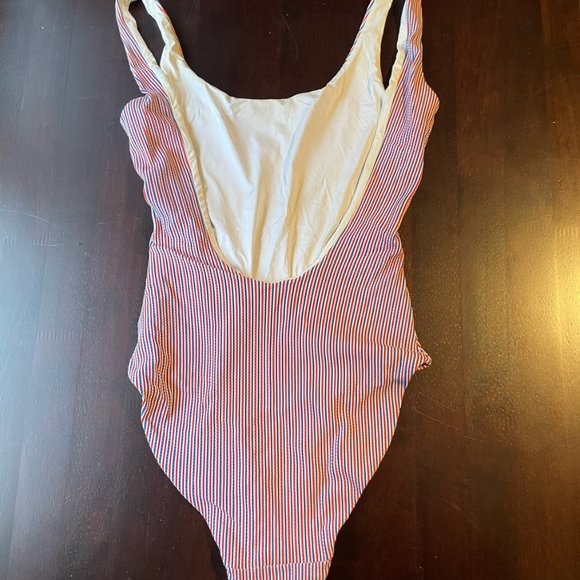 Onia Kelly OnePiece Red and Blue Striped - Small - Picture 4 of 4